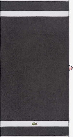 LACOSTE Handtuch 'LCASUAL' in Schwarz: Vorderseite