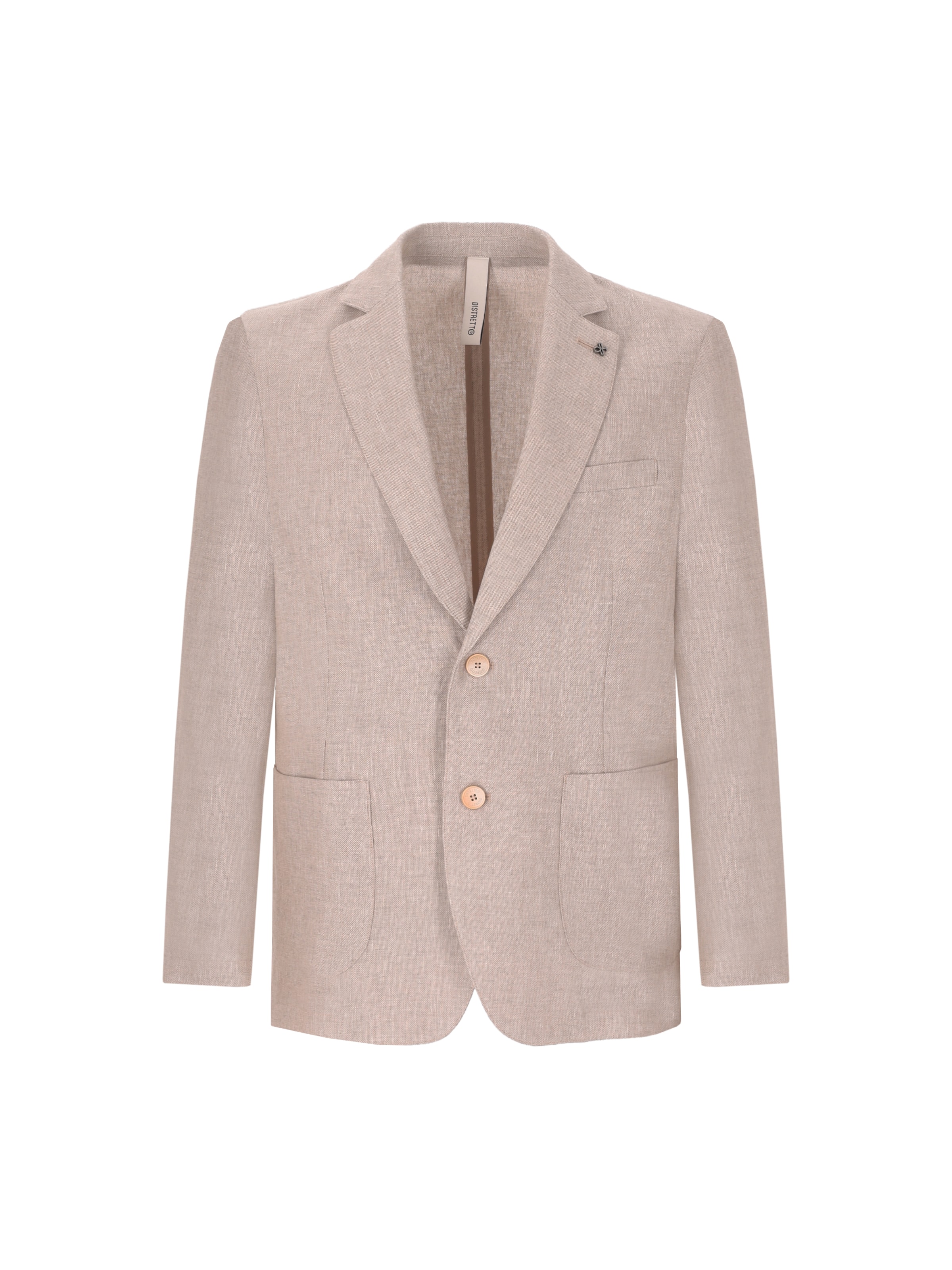 Giacca da completo 'Certo' di Distretto12 in beige: frontale