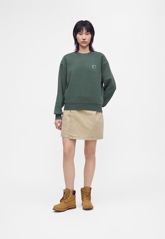 Carhartt WIP Sweatshirt 'Nelson' in Green
