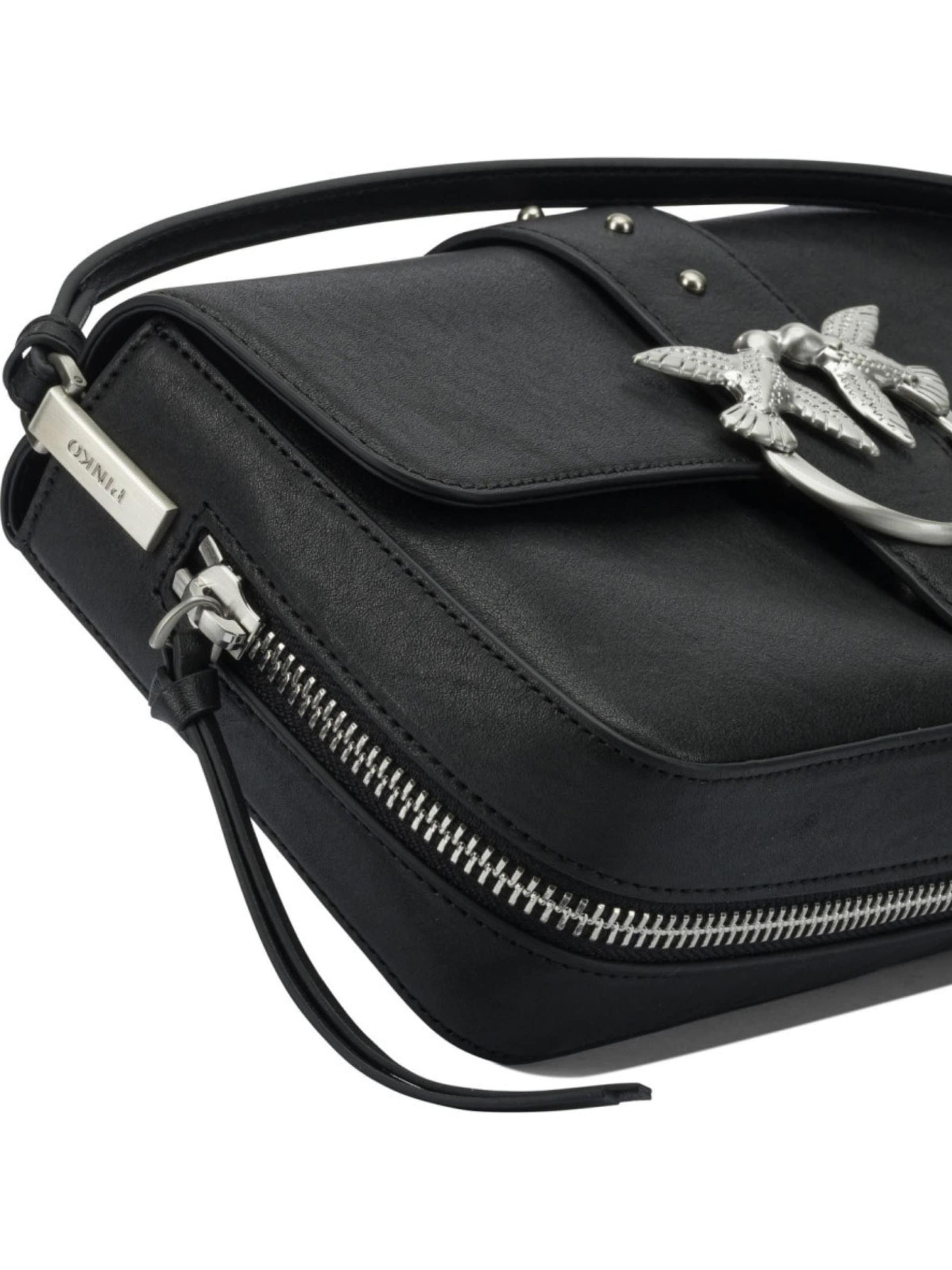 Sacs à main 'Pinko Sacs à main Love One Slouchy Zip Classic V Noir' PINKO en noir