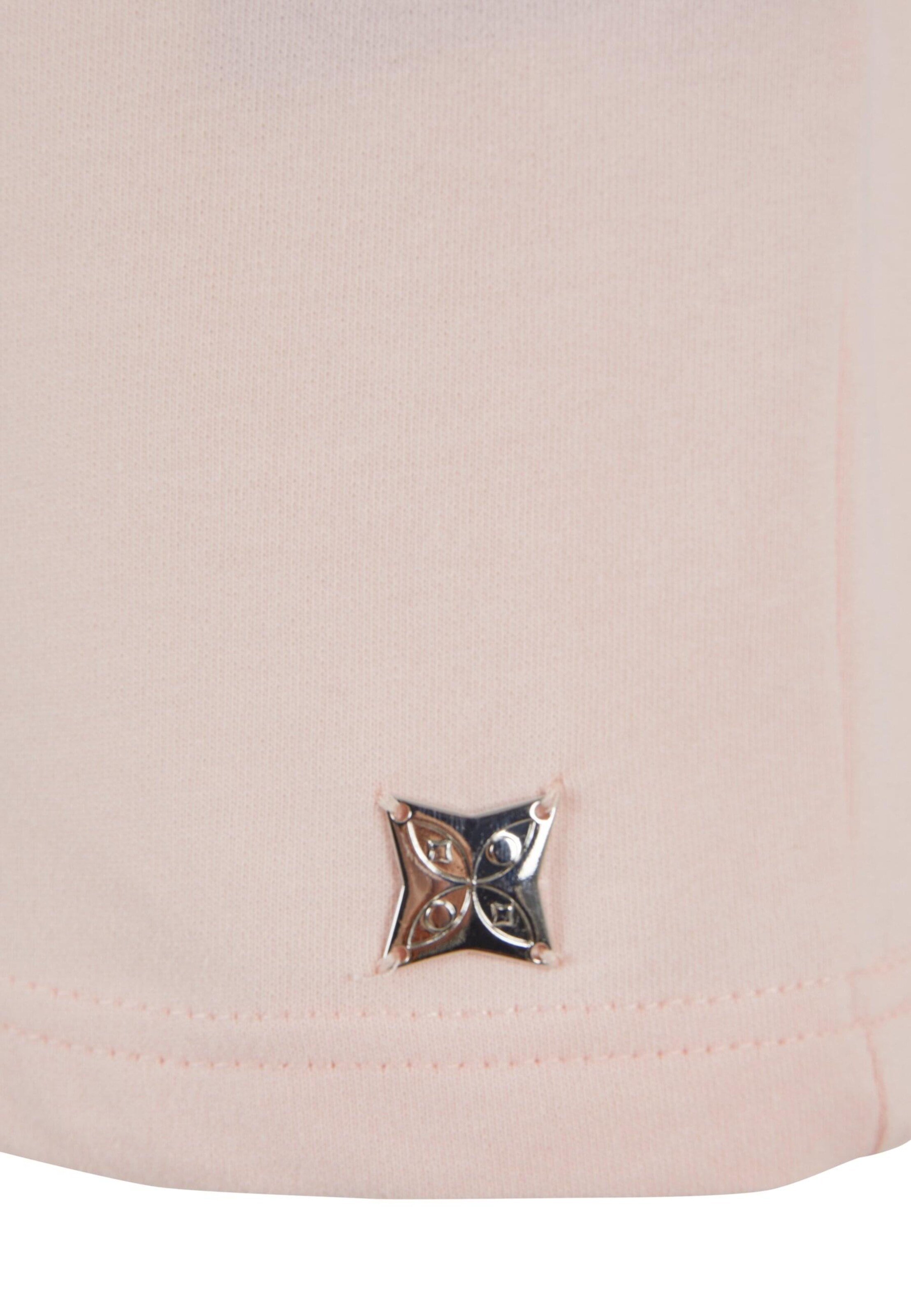 Pequs Μπλουζάκι 'A Paradise Beach Club' σε ροζ