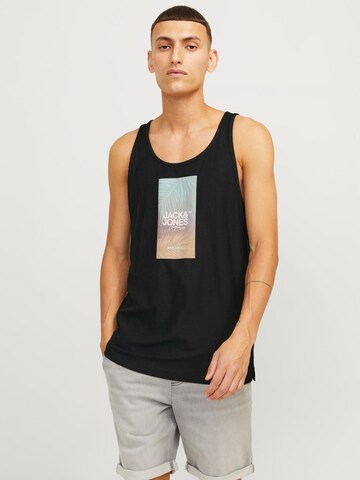 JACK & JONES Top 'JORARUBA' in Schwarz: Vorderseite