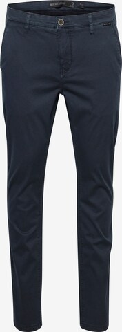 INDICODE JEANS Regular Chino Pants 'Lucas' in Blue: front