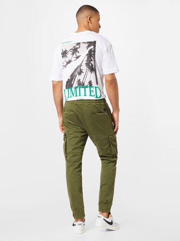 ALPHA INDUSTRIES Tapered Cargobroek in Groen