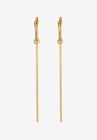 ELLI Ohrringe 'Creole, Ear Chain' in Gold