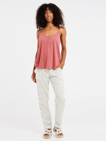 PROTEST Top 'PRTMIMIZAN' in Braun: Vorderseite