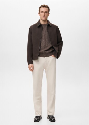 MANGO MAN Regular Jeans 'Moby' i beige