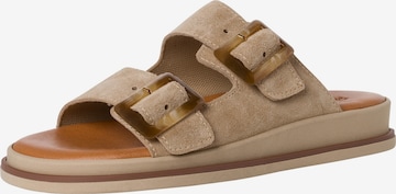 Mule Tamaris en beige : devant