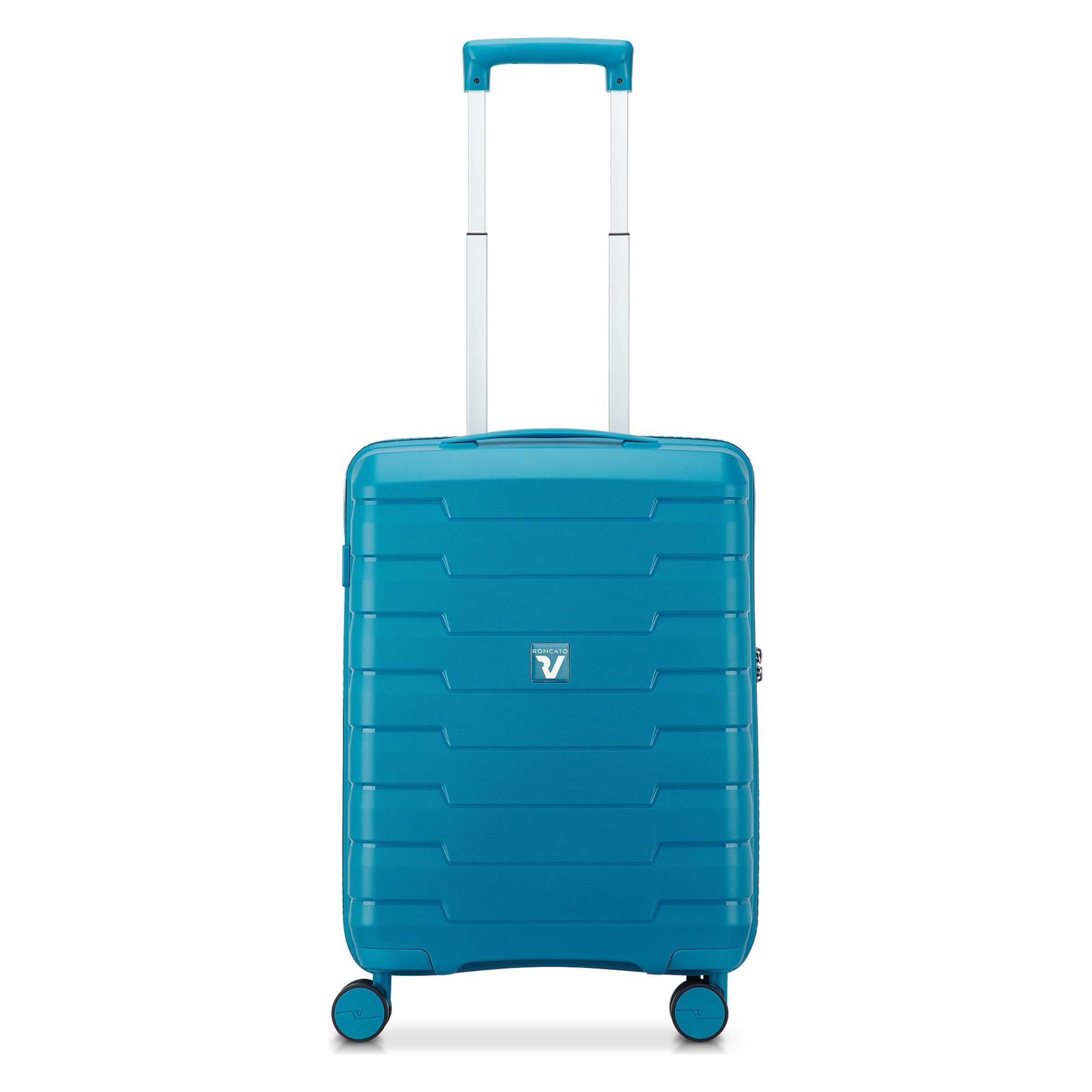 Roncato Trolley 'Skyline 2.0 Neon' in Blau: Vorderseite