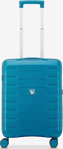 Roncato Trolley 'Skyline 2.0 Neon' in Blau: Vorderseite