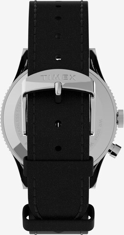 TIMEX Analoog horloge 'Waterbury Heritage' in Zwart