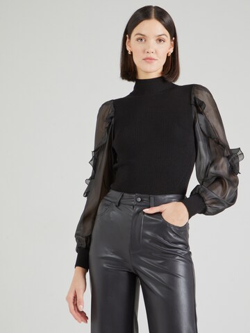 FRENCH CONNECTION Pullover 'KRISTA' in Schwarz: Vorderseite