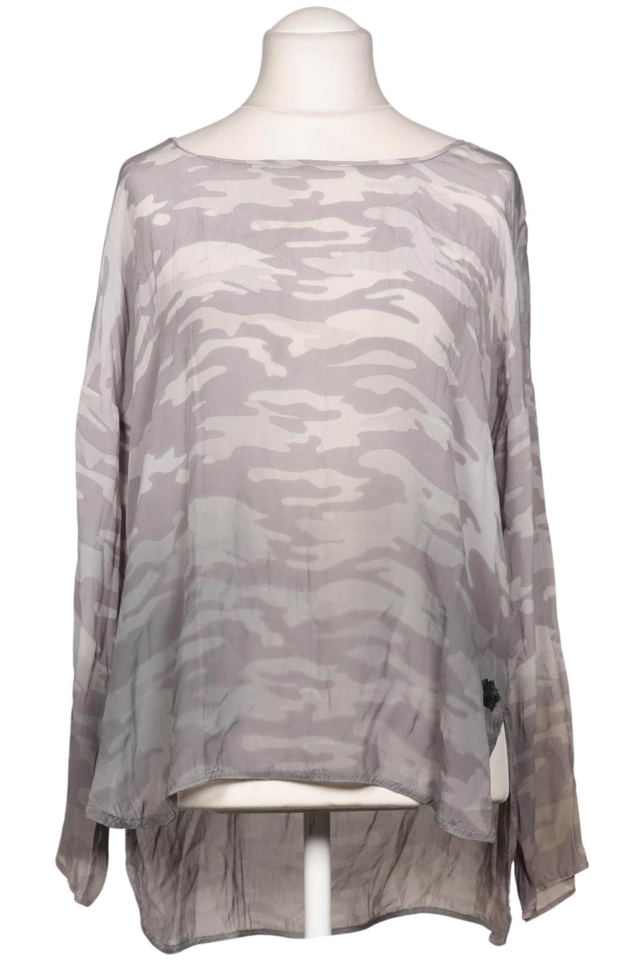 Frogbox Bluse XL in Grau: Vorderseite
