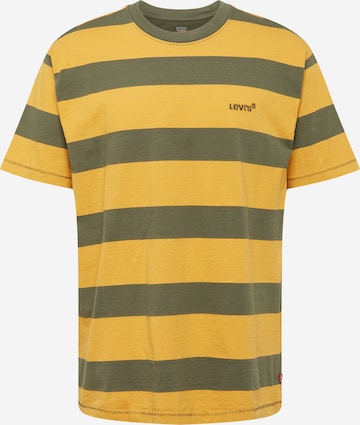 T-Shirt 'Red Tab Vintage Tee' LEVI'S ® en jaune : devant