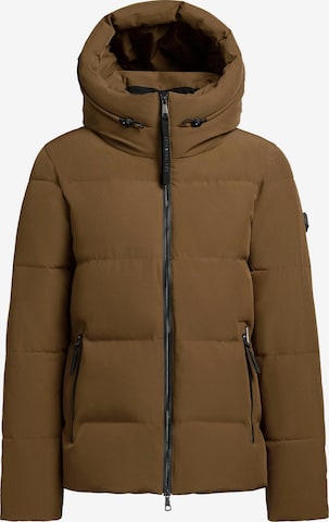 khujo Steppjacke ' Fanc2-YM ' in Grün: Vorderseite