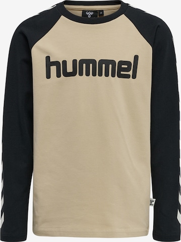Hummel Shirt 'BOYS' in Beige: predná strana