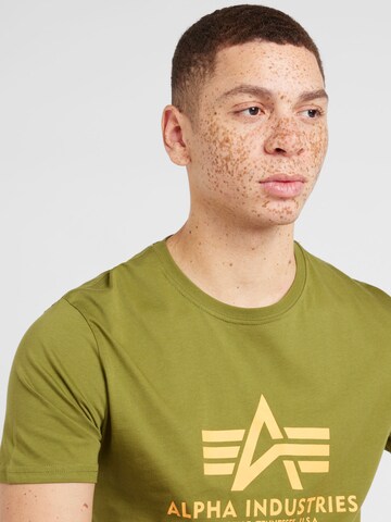 T-Shirt ALPHA INDUSTRIES en vert