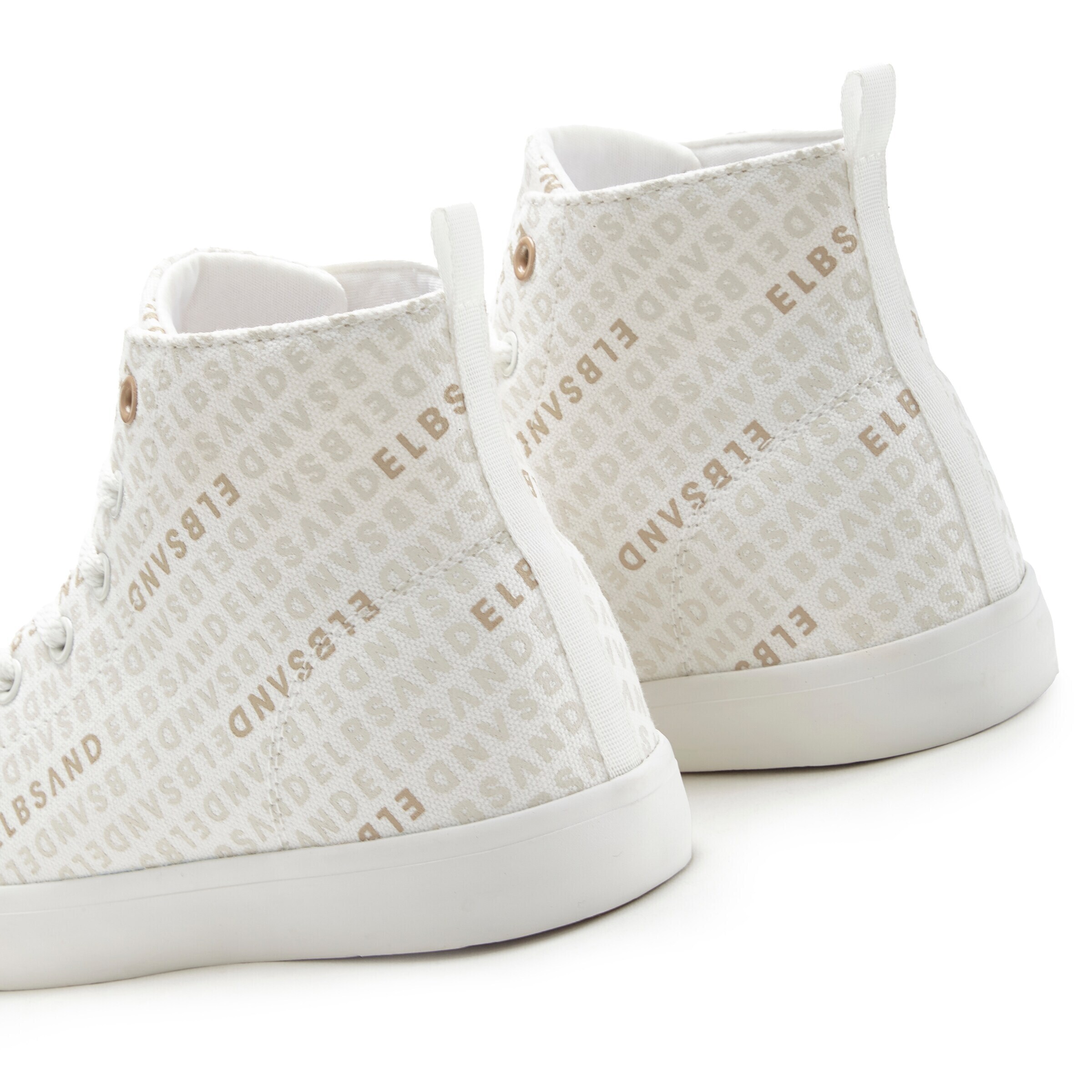 Elbsand High-Top Sneakers in White