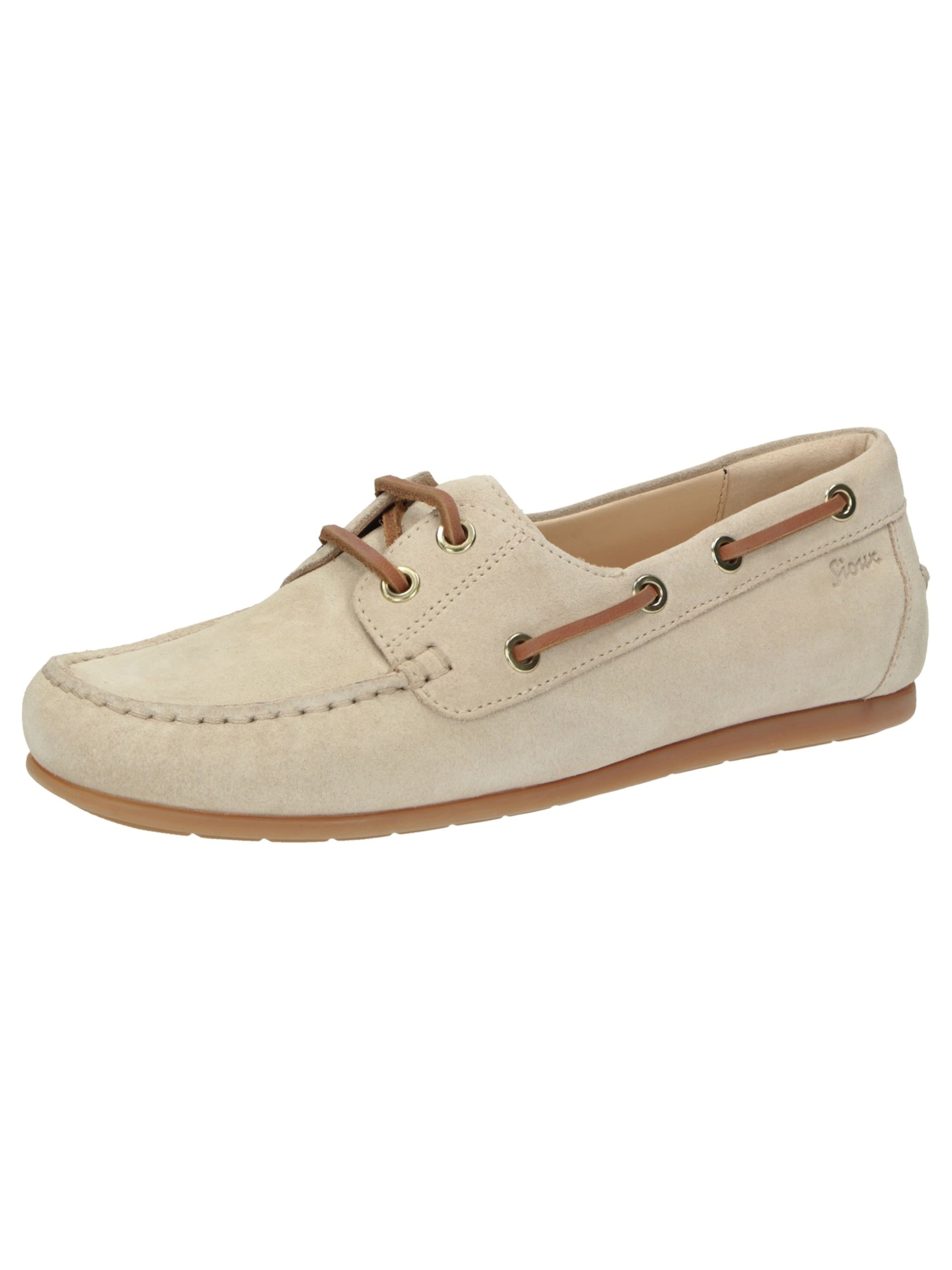 SIOUX Lace-up shoe ' Simadesa-701 ' in Beige: front