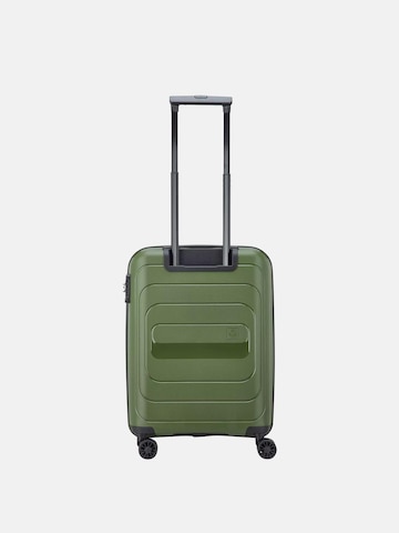 MODO by Roncato Wózek 'RONCATO TROLLEY CABINA 4R 55/20CM NOXA Valigie e Trolley' w kolorze zielony
