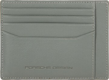 Porsche Design Wallet in Grey: front