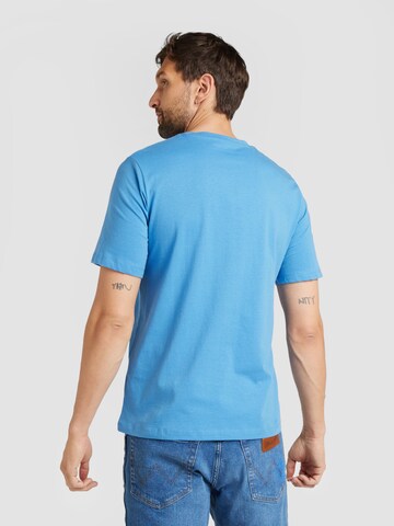 T-Shirt 'JJDELVIN' JACK & JONES en bleu