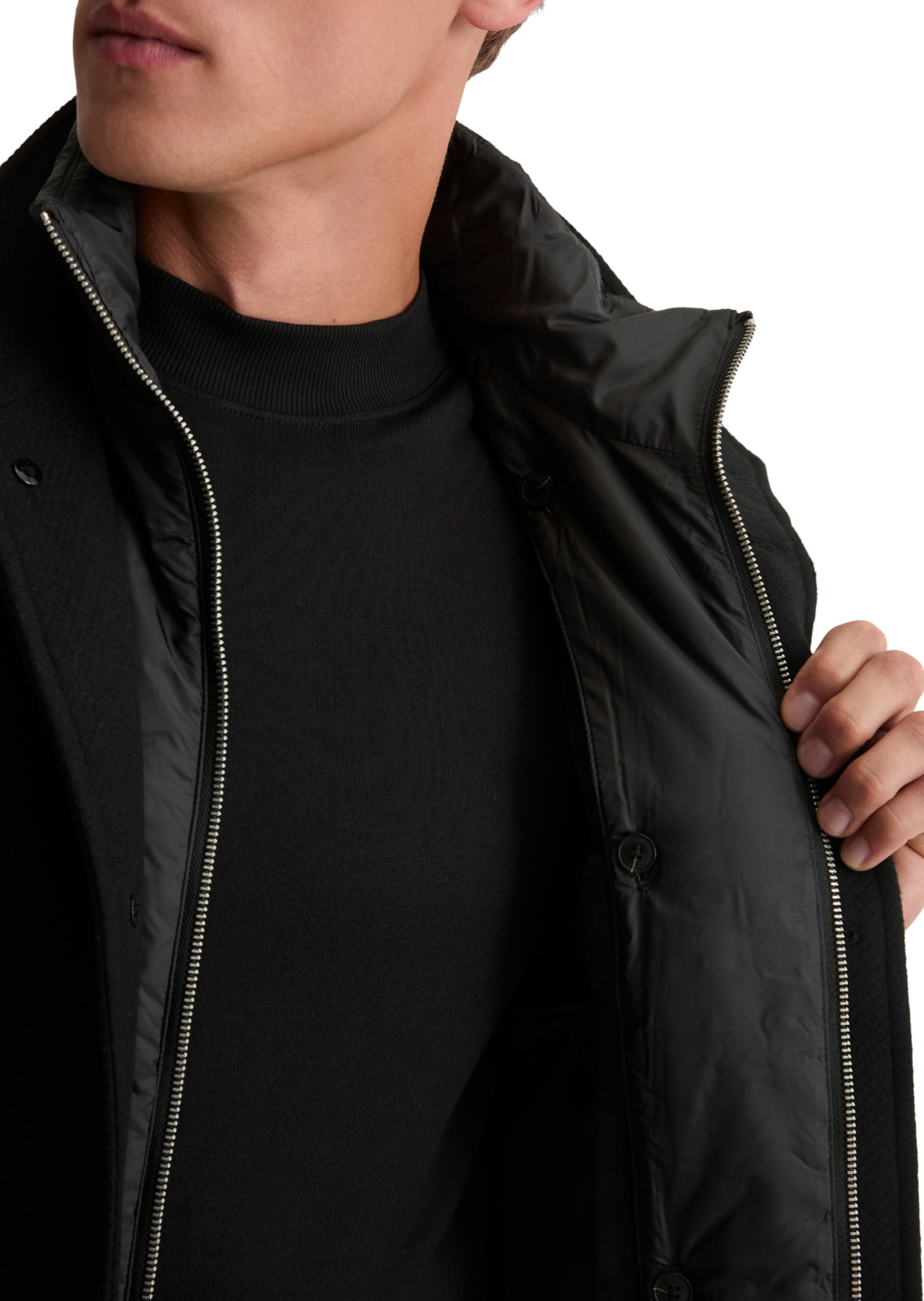 Marc O'Polo Tussenjas in Zwart