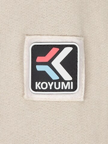 Koyumi Sweatshirt 'Suheyla Got It' in Beige