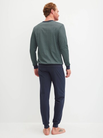 CALIDA Pyjama lang 'Cotton Special'‌‌‌‌‌‌ in Grau