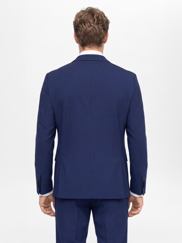 Finshley & Harding Regular Fit Sakko in Blau: Vorderseite