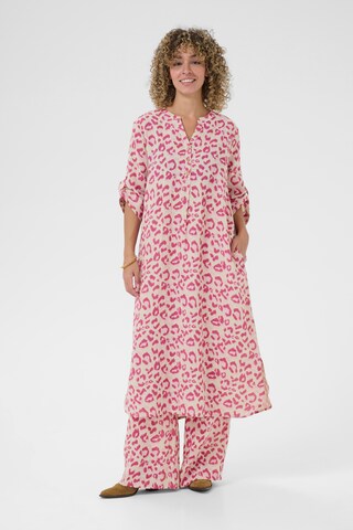 Robe-chemise 'Bellis' Cream en rose