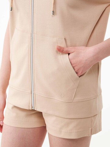 Organication Sweat jacket in Beige