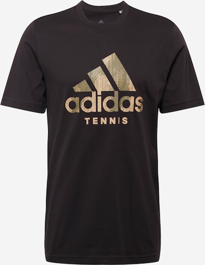 ADIDAS PERFORMANCE Sportshirt in khaki / oliv / schwarz / weiß, Produktansicht