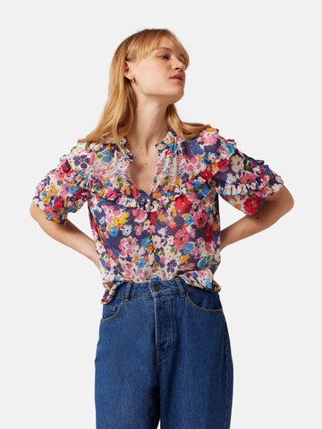 NAF NAF Blouse 'Mexico' in Mixed colors: front