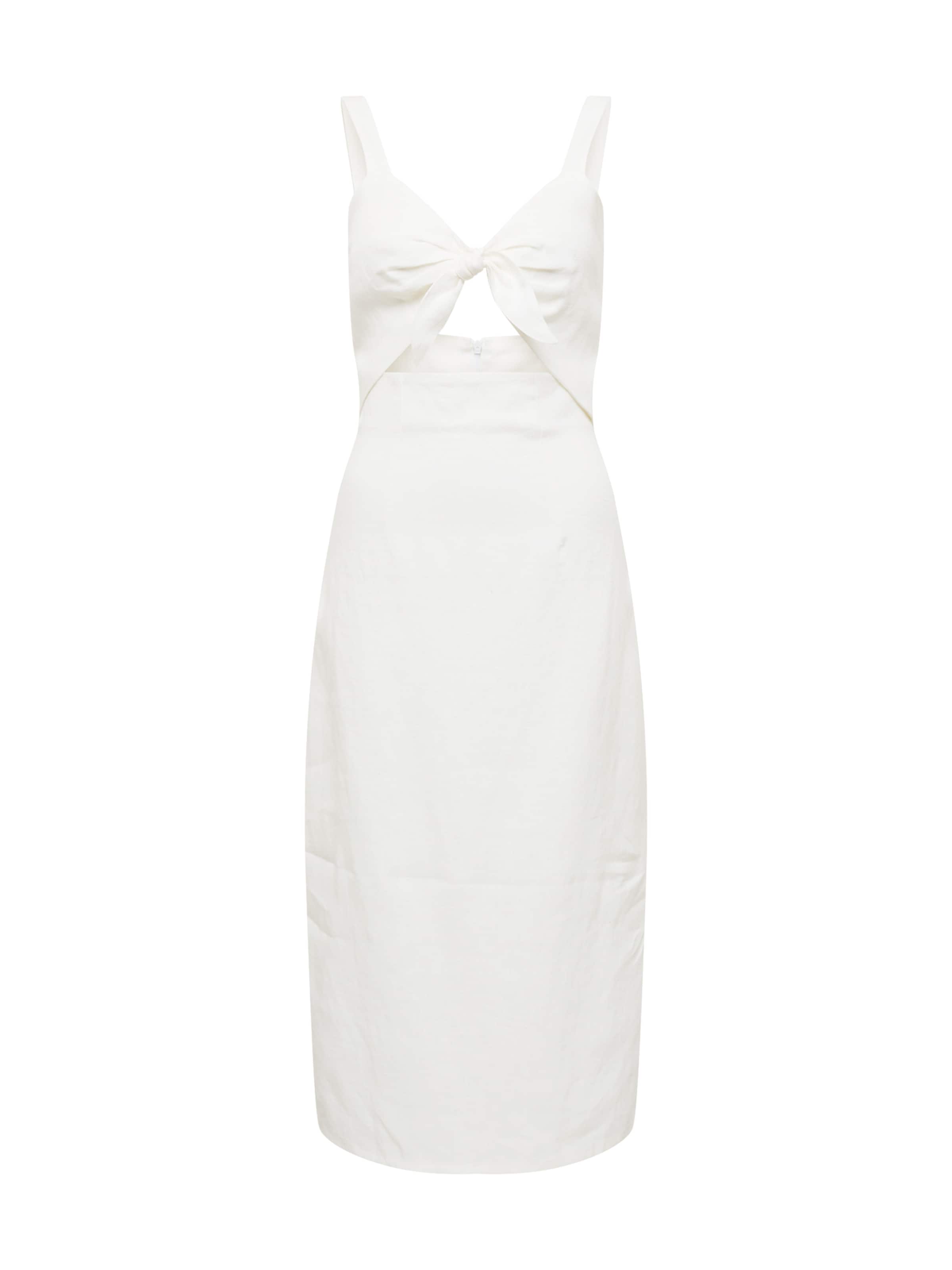 A LOT LESS Dress 'Heidi' in White: front