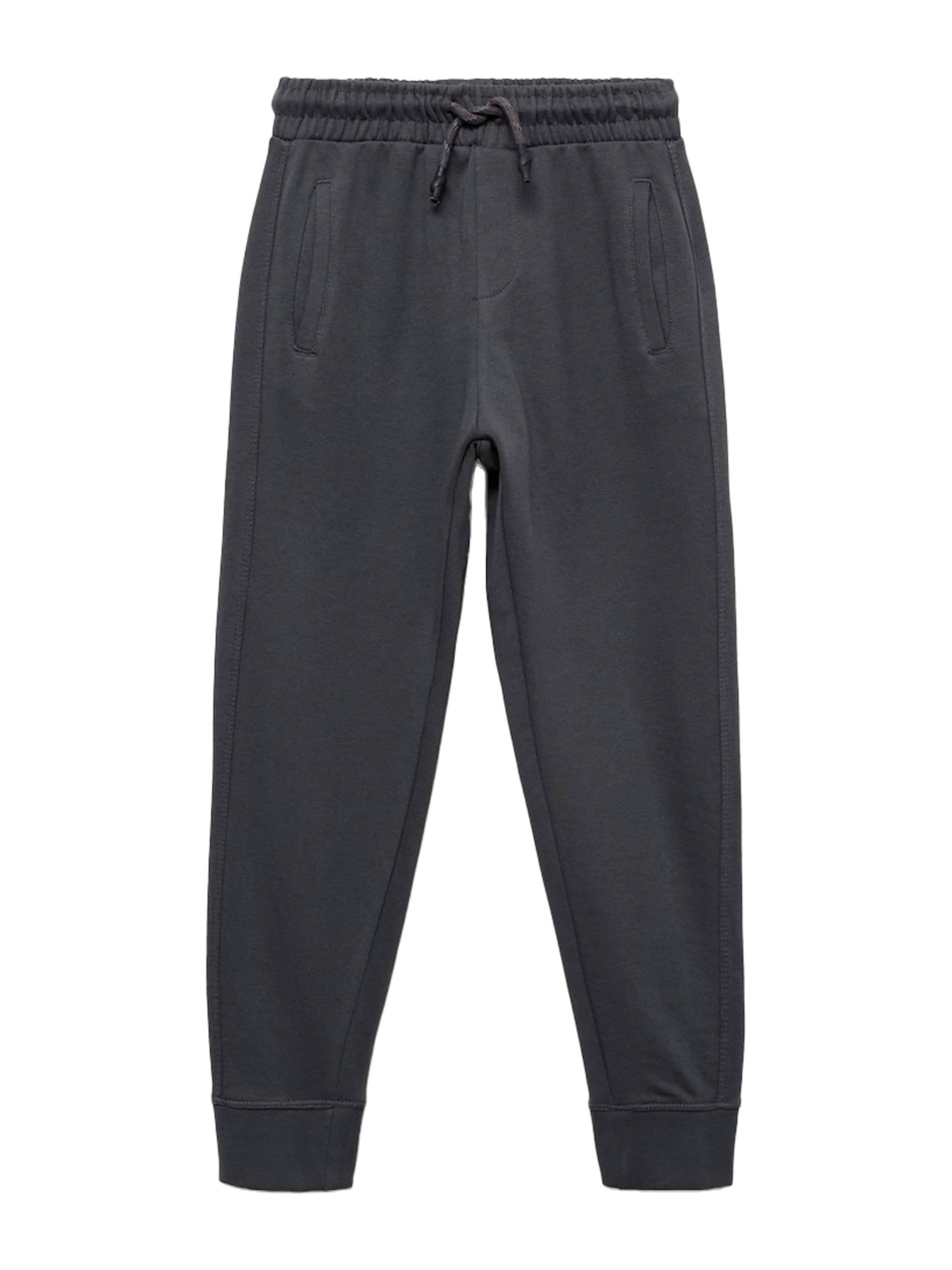 MANGO KIDS Ozke Hlače 'FRANCIA' | siva barva: sprednja stran