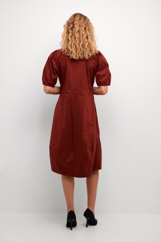 CULTURE Kleid 'Antoinett' in Braun