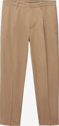 Pantaloni cu dungă 'Clay' MANGO MAN pe maro cămilă, Vizualizare produs