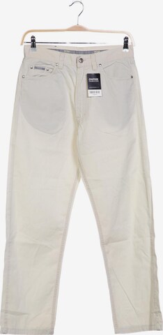 BOSS Black Pants in 33 in White: front