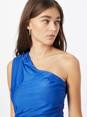 Skirt & StilettoVečernja haljina 'CHLOE' - plava boja