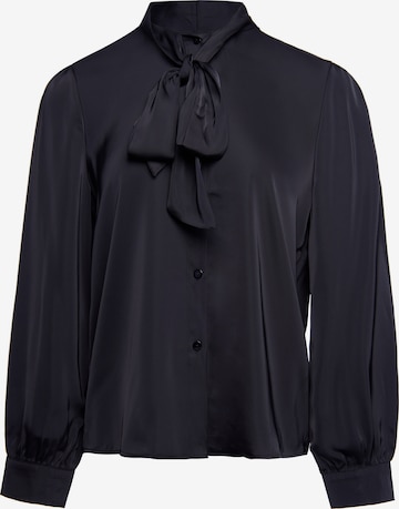 usha BLACK LABEL - Blusa en negro: frente