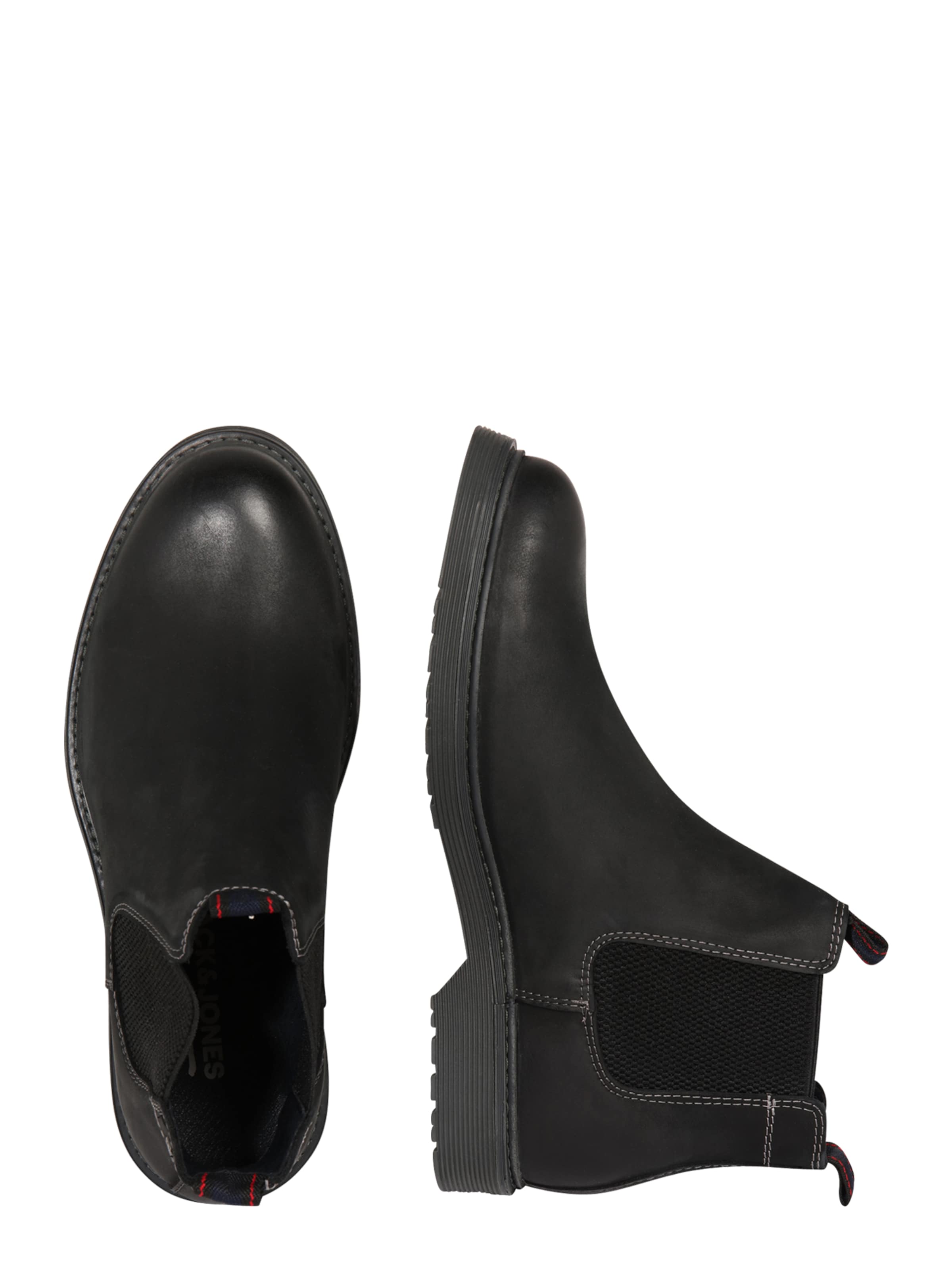 Boots chelsea 'JFWLeyton' di JACK & JONES in nero