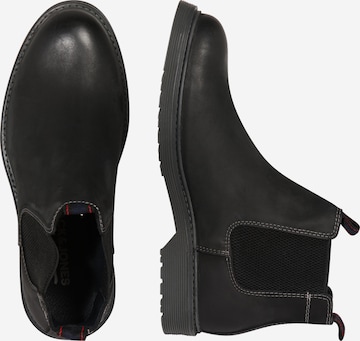 JACK & JONES Chelsea-bootsit 'Leyton' värissä musta