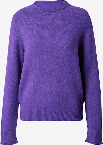 BOSS Orange - Pullover 'Fesperana' em roxo: frente