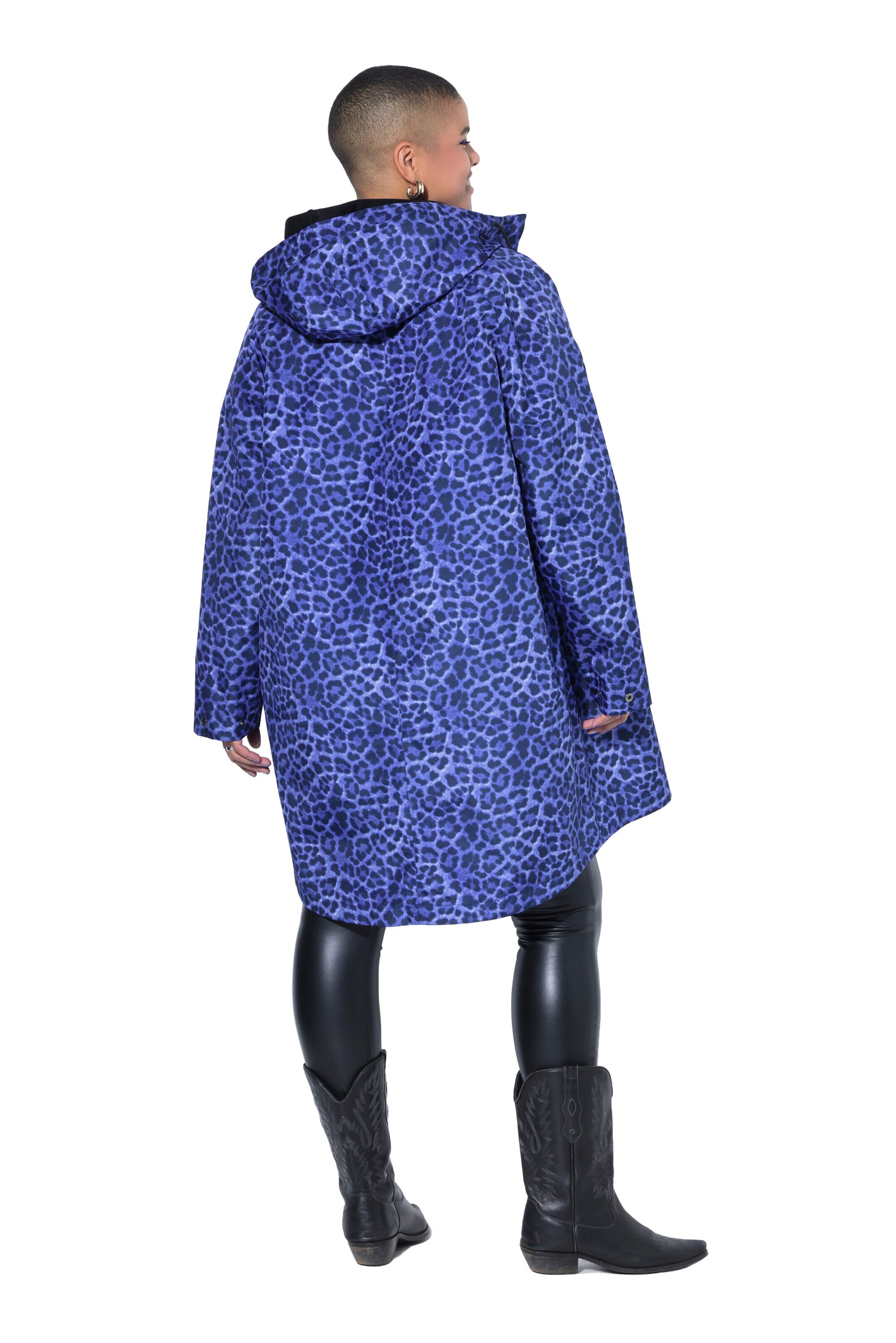 Studio Untold Between-Seasons Coat in Blue