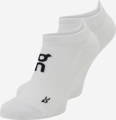 Sportinės kojinės 'Core Run' iš On, spalva – juoda / balta, Prekių apžvalga