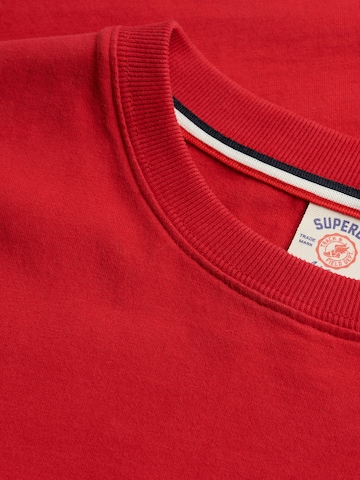Maglietta 'VINTAGE PREP' di Superdry & Co in rosso