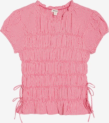 Chemisier Bershka en rouge : devant