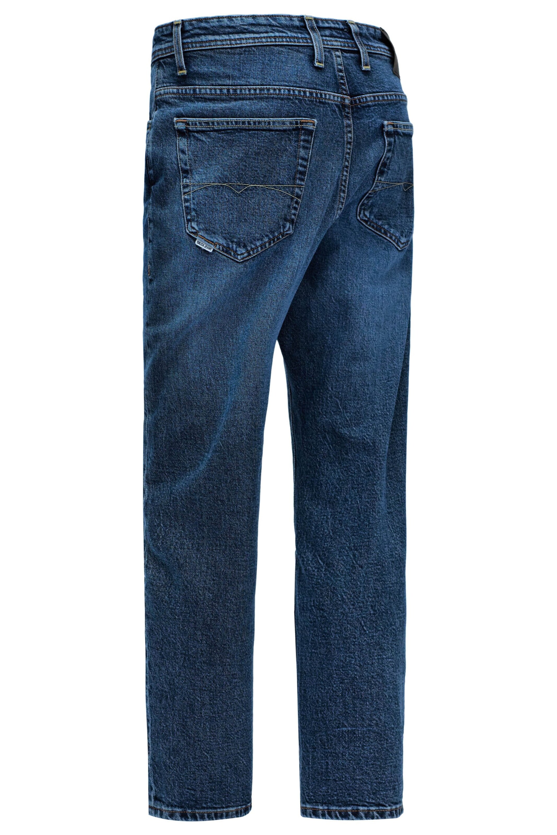 Salsa Jeans Tapered Jeans in Blauw
