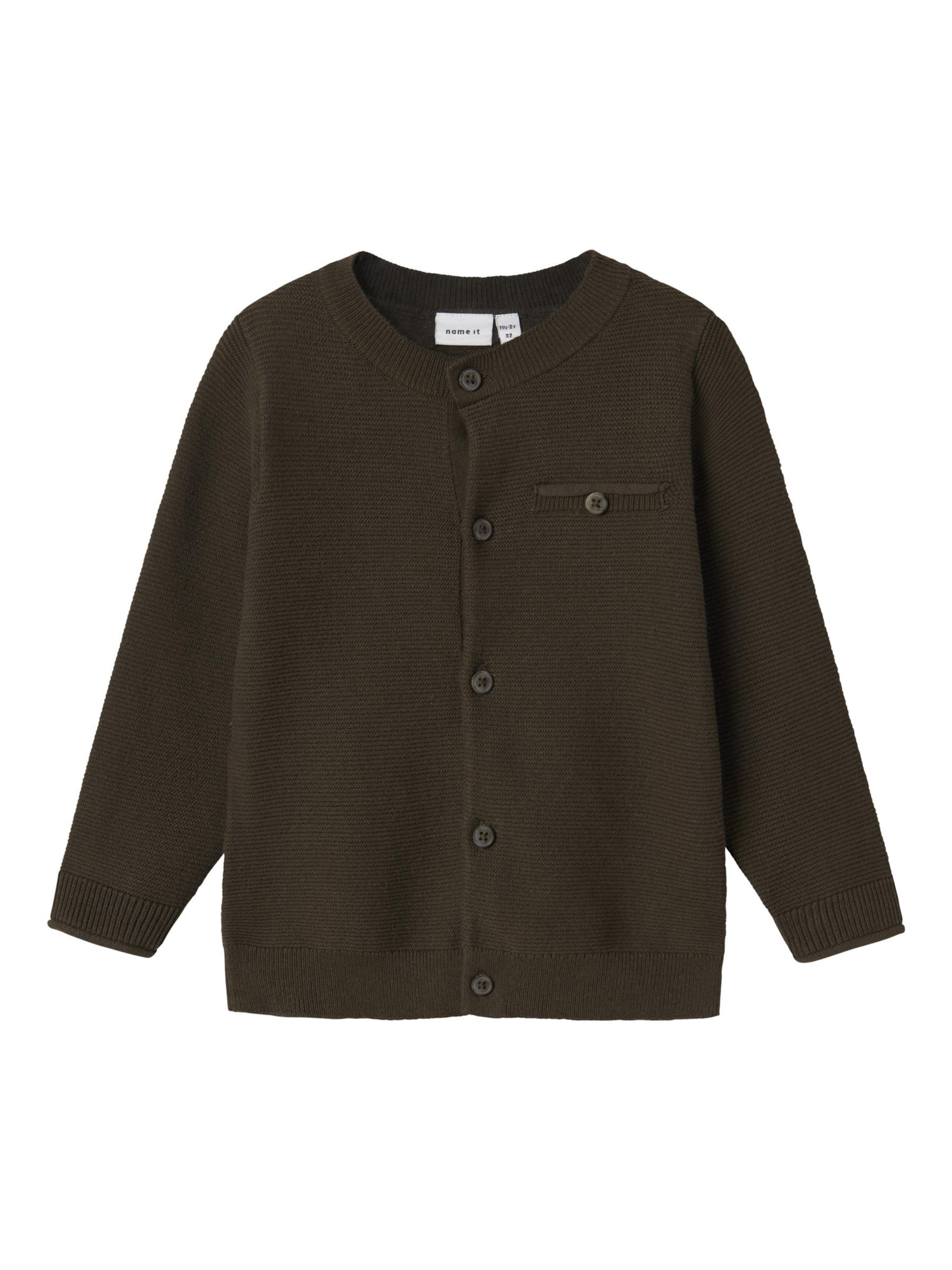 NAME IT - Cárdigan en marrón: frente